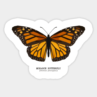 Monarch Butterfly Sticker